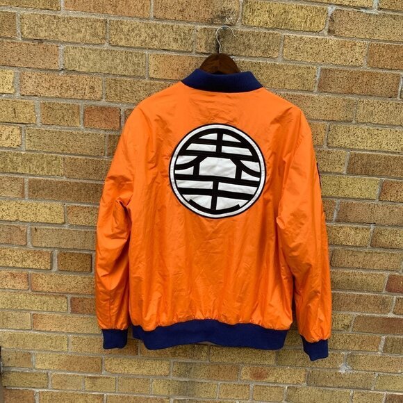 Dragon Ball Z Goku Bomber Jacket Medium - Picture 3 of 5